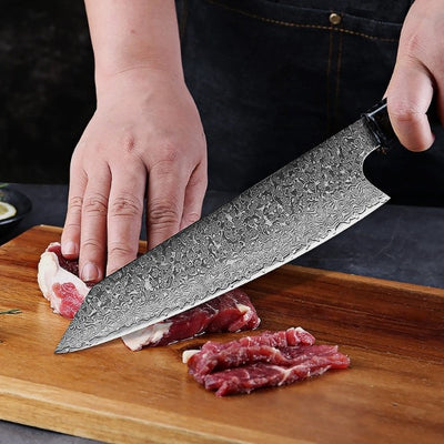 Couteau De Chef Kiritsuke Lames Damas