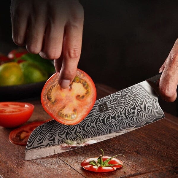 Couteau De Chef Santoku Damas