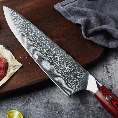 Couteau De Cuisine De Chef Acier VG10